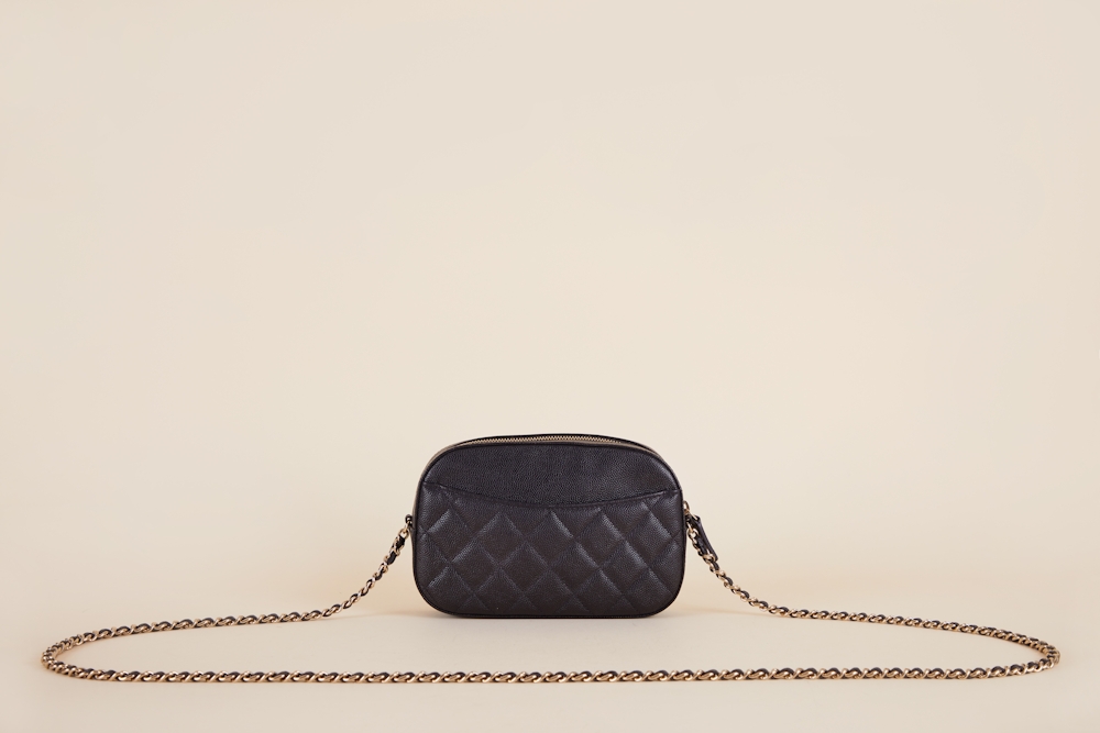 Chanel Caviar Quilted Mini Camera Case Bag