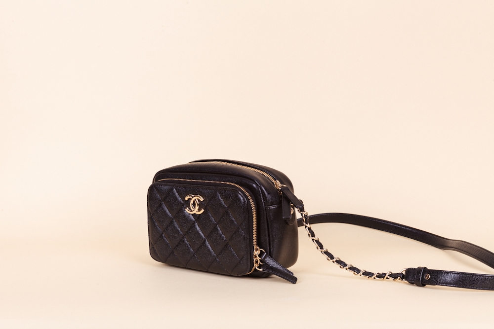 Chanel Caviar Quilted Business Affinity Camera Case Bag