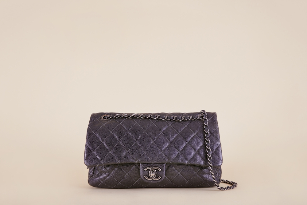 Chanel Caviar Quilted Large Easy Flap Bag