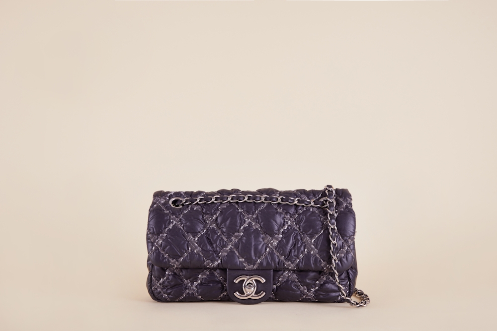 Chanel Paris Byzance Tweed on Stitch Flap Bag