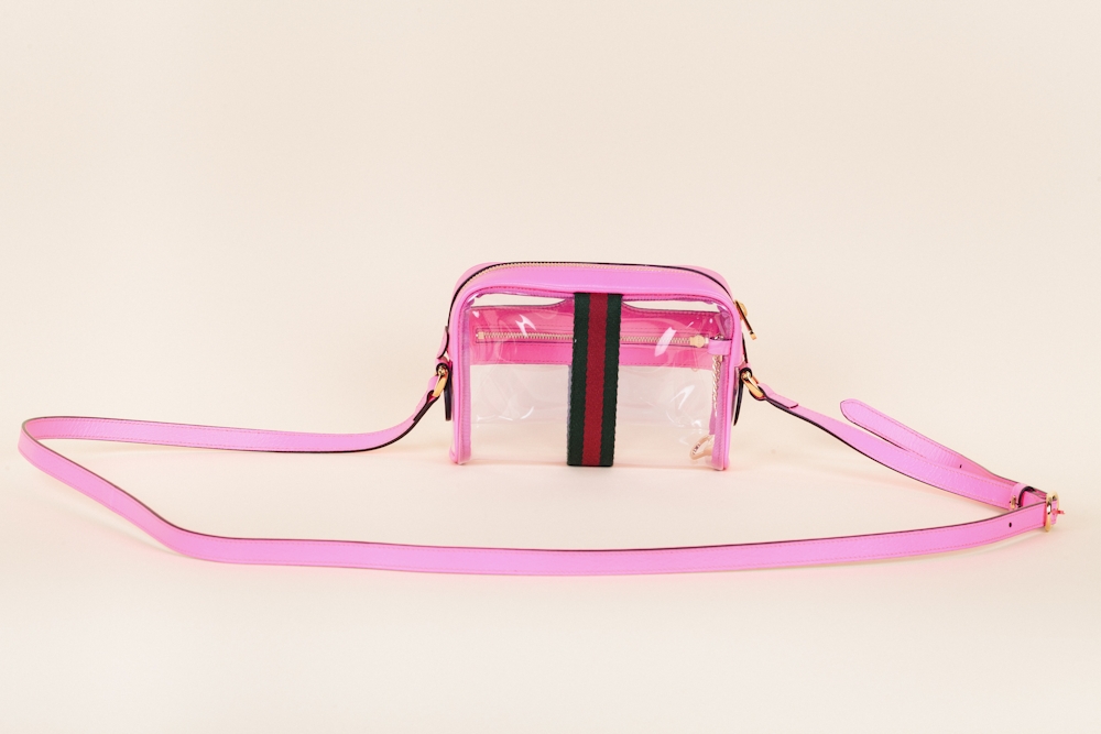 Gucci Ophidia Mini Transparent Bag