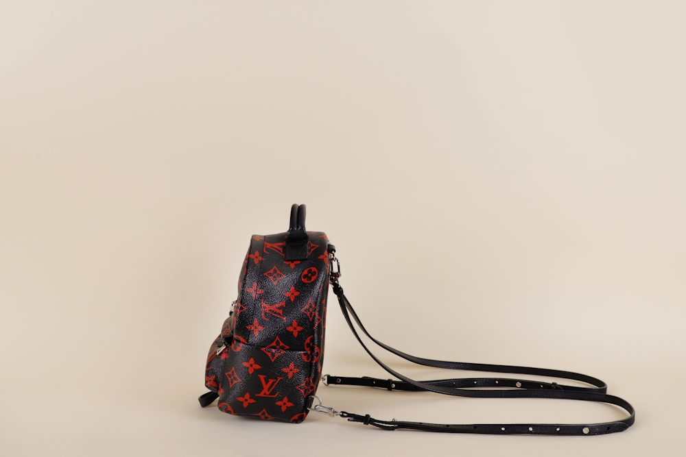 bag red louis vuitton backpack