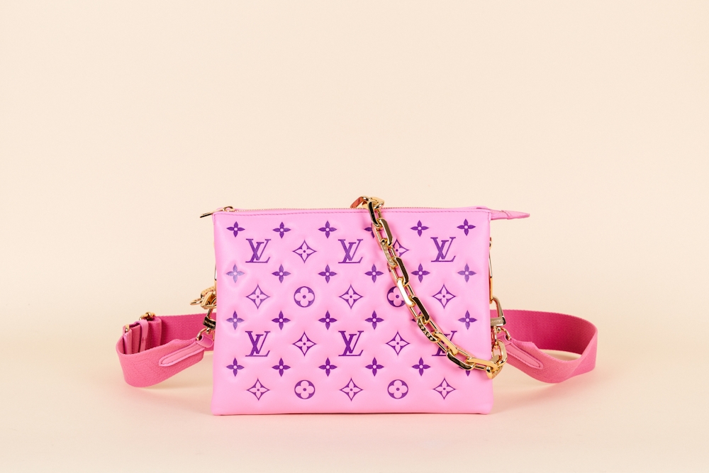 pink and purple lv