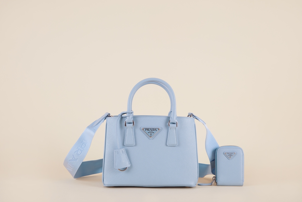Prada Prada Galleria Saffiano Mini Leather Top Handle Bag (Top